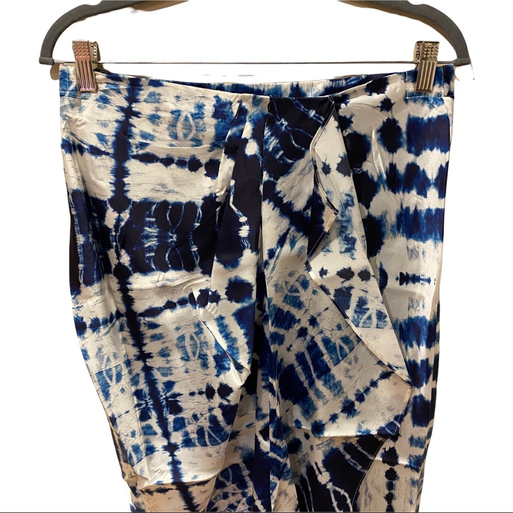 Generation Love Indigo Tie Dye Nia Silk Skirt (M) - Picture 6 of 13